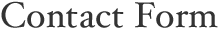 Contact Form