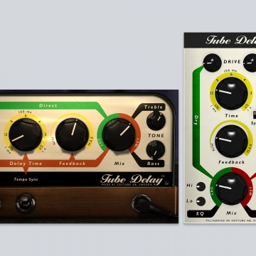 Click to show Tube Delay and Tube Delay For Modular