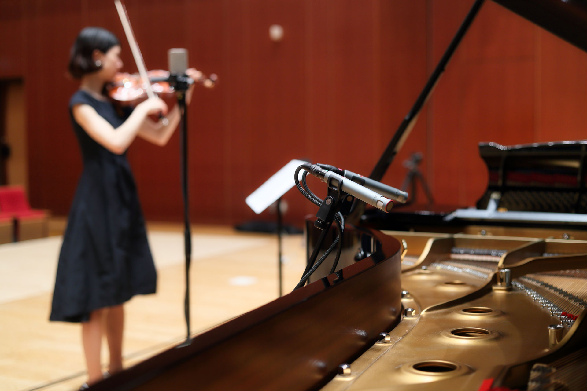 CC8でのレコーディング風景