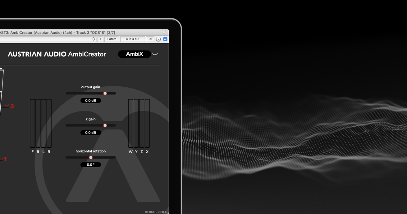 Austrian Audio | AmbiCreatorプラグイン