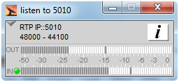 Luci Studio server stereo channel