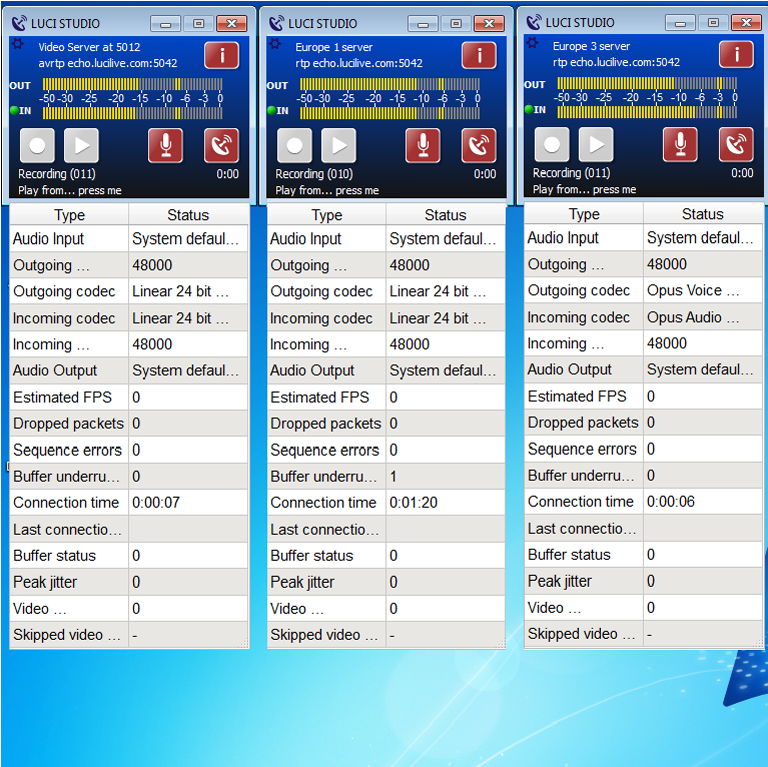 Luci Studio as a multichannel server