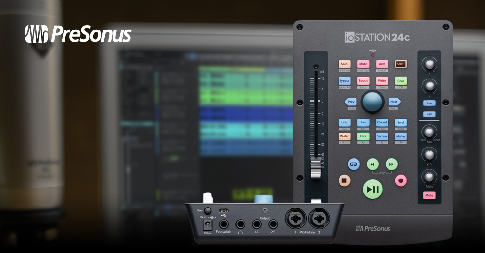 セール特別価格 PreSonus Studio 24c オーディオ MIDIインターフェース 24Bit 192kHz 2入出力USB-C互換 One  Artistバンドル並行輸入