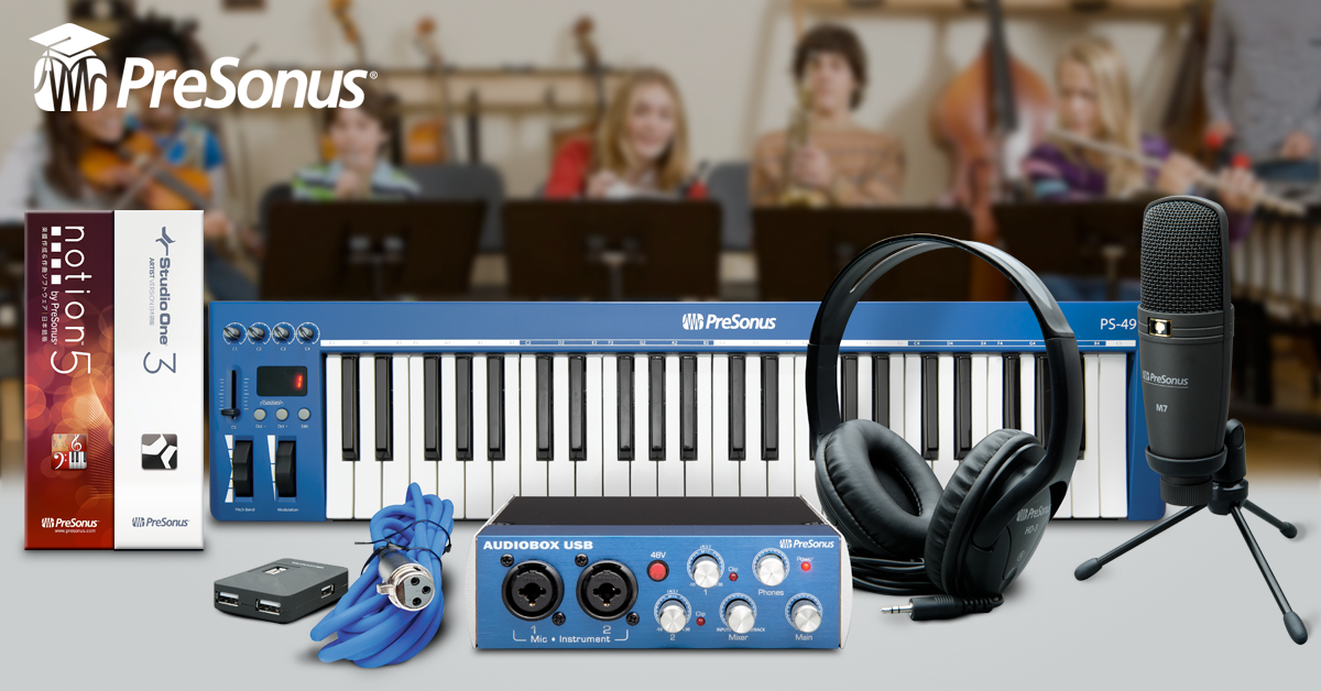 PreSonus | Music Creation Suite | 究極のDTMパッケージ - MI7 Japan