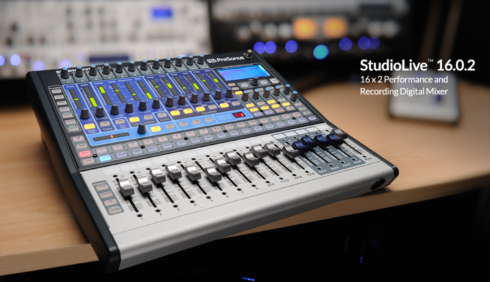 PreSonus | StudioLive 16.0.2 概要 - MI7 Japan