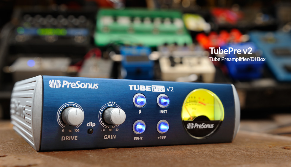 PreSonus TubePre V2 真空管マイクプリアンプよろしくお願いします