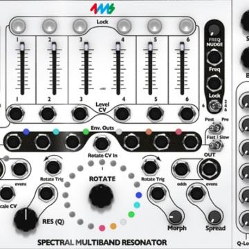 クリックして4ms Spectral Multiband Resonatorを表示