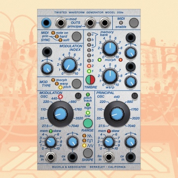 クリックしてBuchla 259e Twisted Waveform Generatorを表示