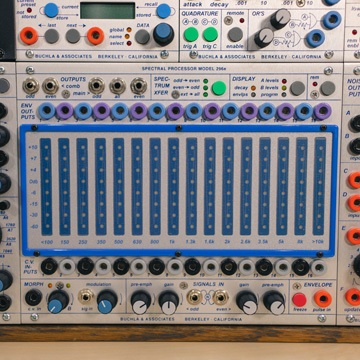 クリックしてBuchla 296e Spectral Processorを表示