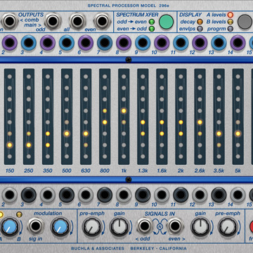 クリックしてBuchla 296e Spectral Processorを表示