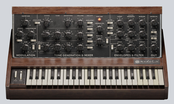 クリックしてModel 72 Synthesizer Systemを表示