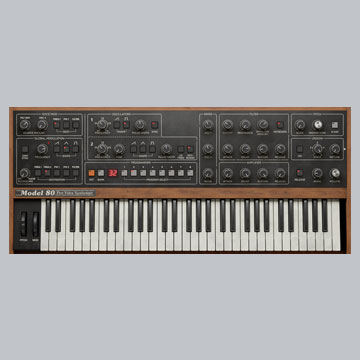 クリックしてModel 80 Five Voice Synthesizerを表示