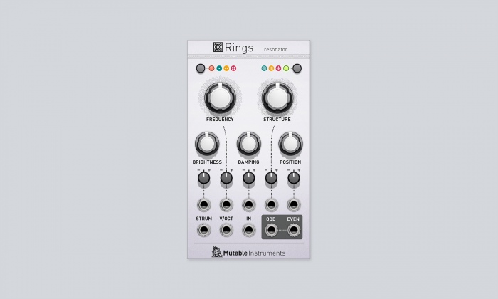 クリックしてMutable Instruments Ringsを表示