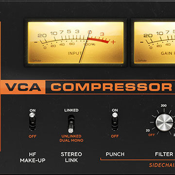 クリックしてVCA Compressorを表示