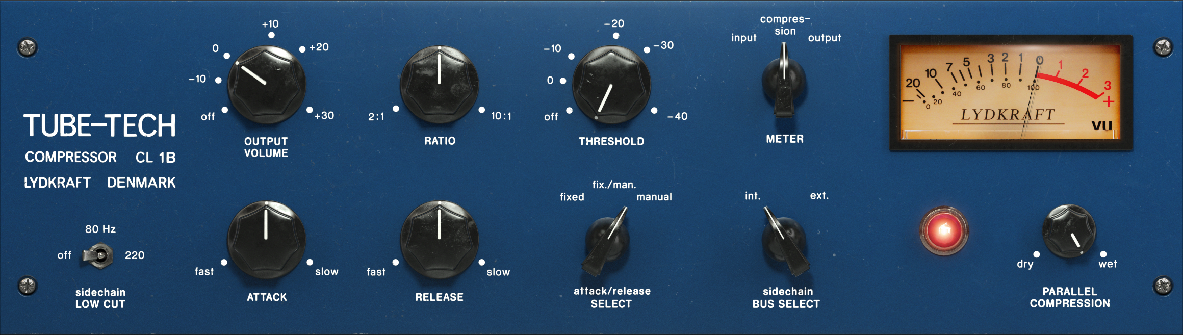 DTM/DAWSoftube TUBE-TECH CL 1B コンプレッサー プラグイン