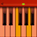 ORANGE VOCODERシンセサイザー・キーボード・クローズアップ