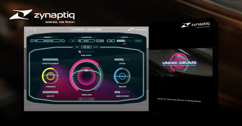 Zynaptiq UNMIX DRUMS MI7 Japan