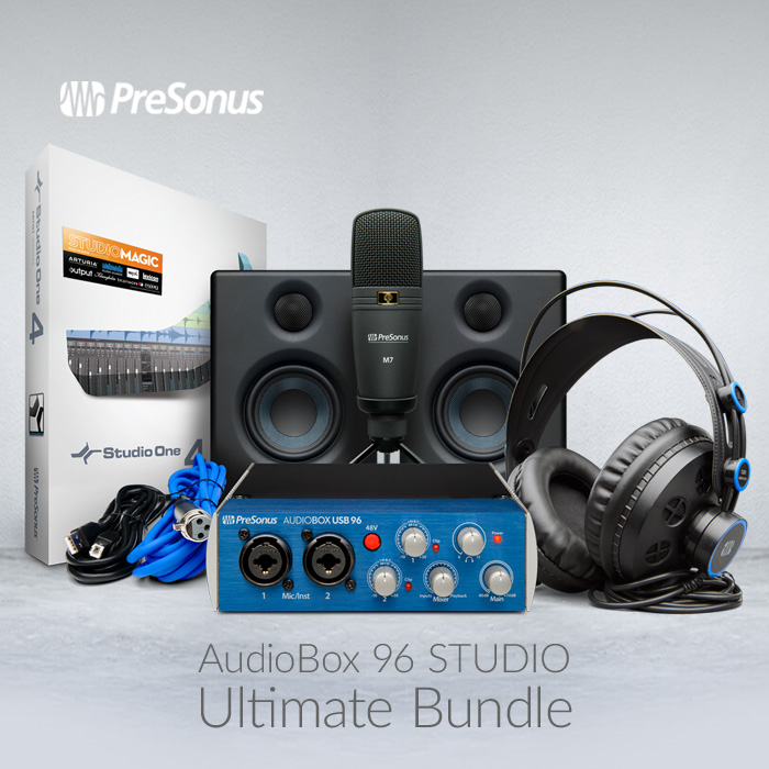 AudioBox 96 STUDIO Ultimate Bundleの詳細
