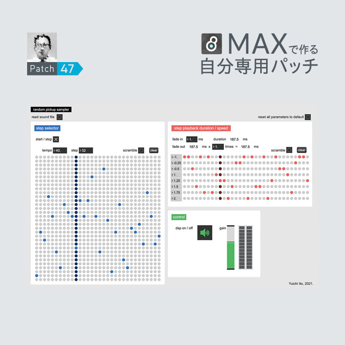 Cycling '74 Maxのアーティスト・パッチをダウンロードする