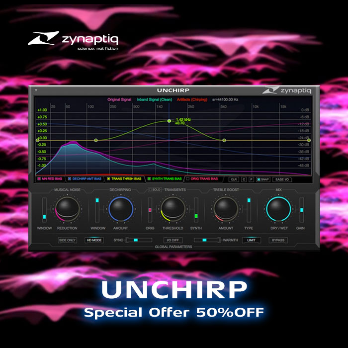 UNCHIRPを50%OFFでGETする