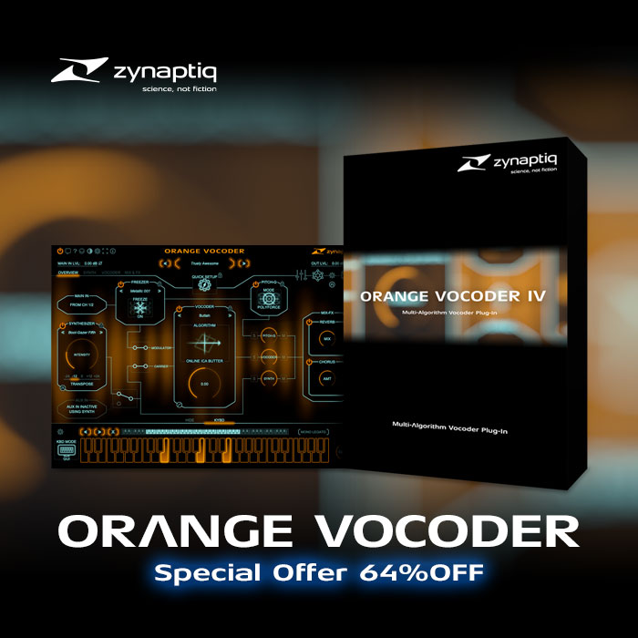 ORANGE VOCODERを64%OFFでGETする