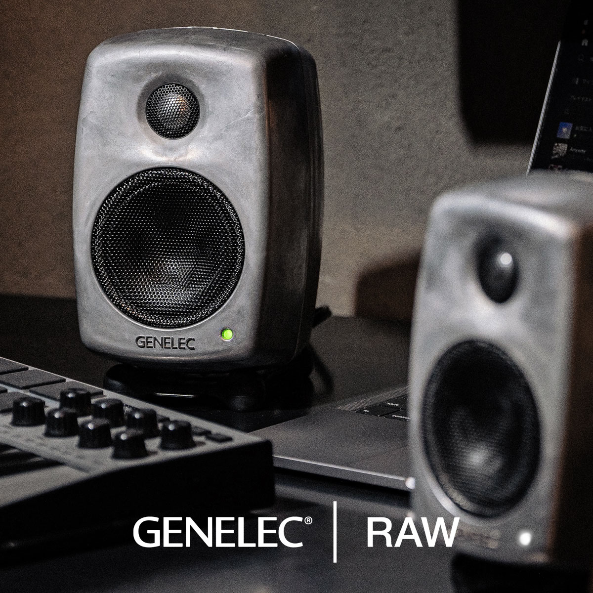 Genelec RAWフィニッシュの詳細