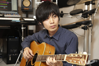 musiquoのボーカリスト兼ギターリスト、田村一哉氏 musiquoのボーカリスト兼ギターリスト、田村一哉氏